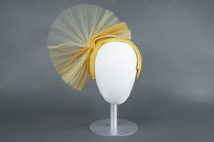 Image of Yellow hat designed by John Eaton, 1960s
